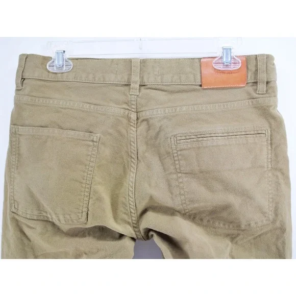 Billy Reid Slim Fit Pants Men's 31 Brown Straight Leg‎ 32x27 - Picture 9 of 12